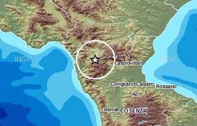 Terremoto in Calabria e Basilicata, scossa a Rotonda, Viggianello, Morano